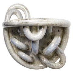 Glazed stoneware console entitled « Nebula » by Clémentine Dupré, 2025.