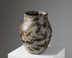 Glazed Stoneware Urn designed by Rolf Palm, Sweden, 1967