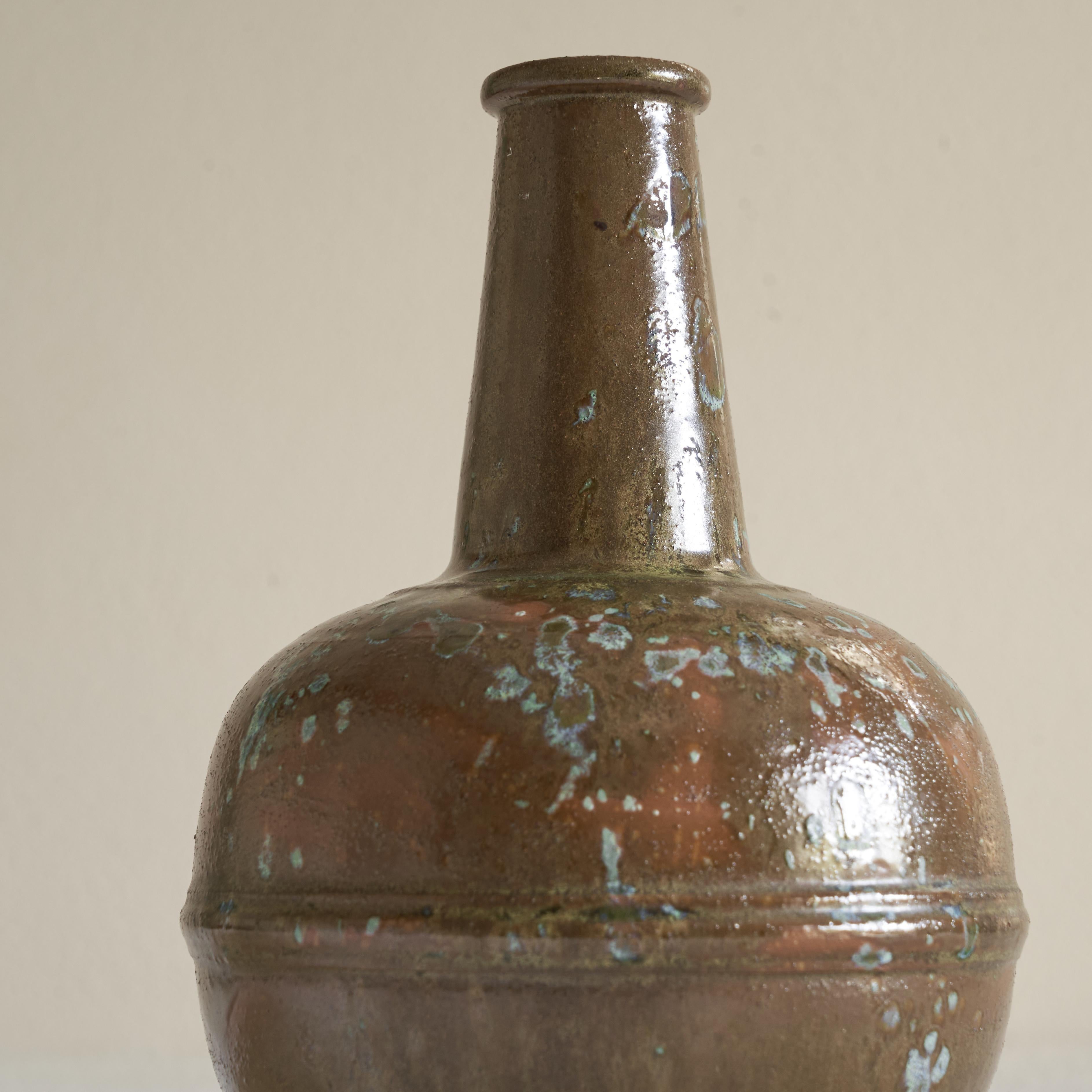 Mid-Century moderno Vaso in gres smaltato, anni '30 in vendita