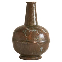 Antique Glazed Stoneware Vase, 1930s