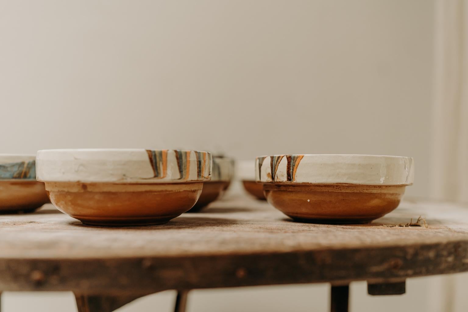 Glazed Terra Cotta Bowls 3