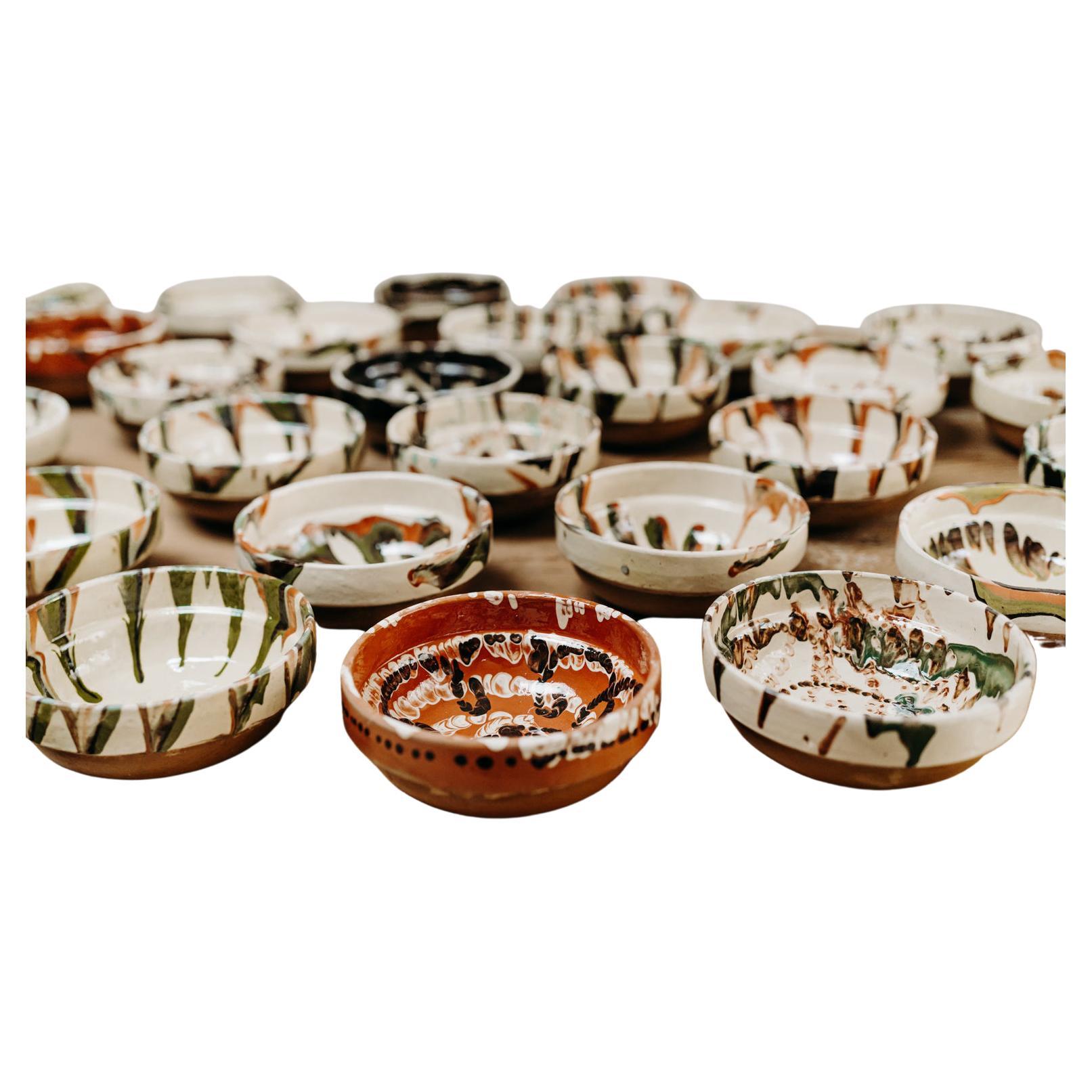 Glazed Terra Cotta Bowls