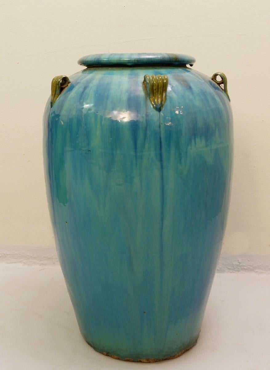 European Glazed Terracotta Jars, Price for One