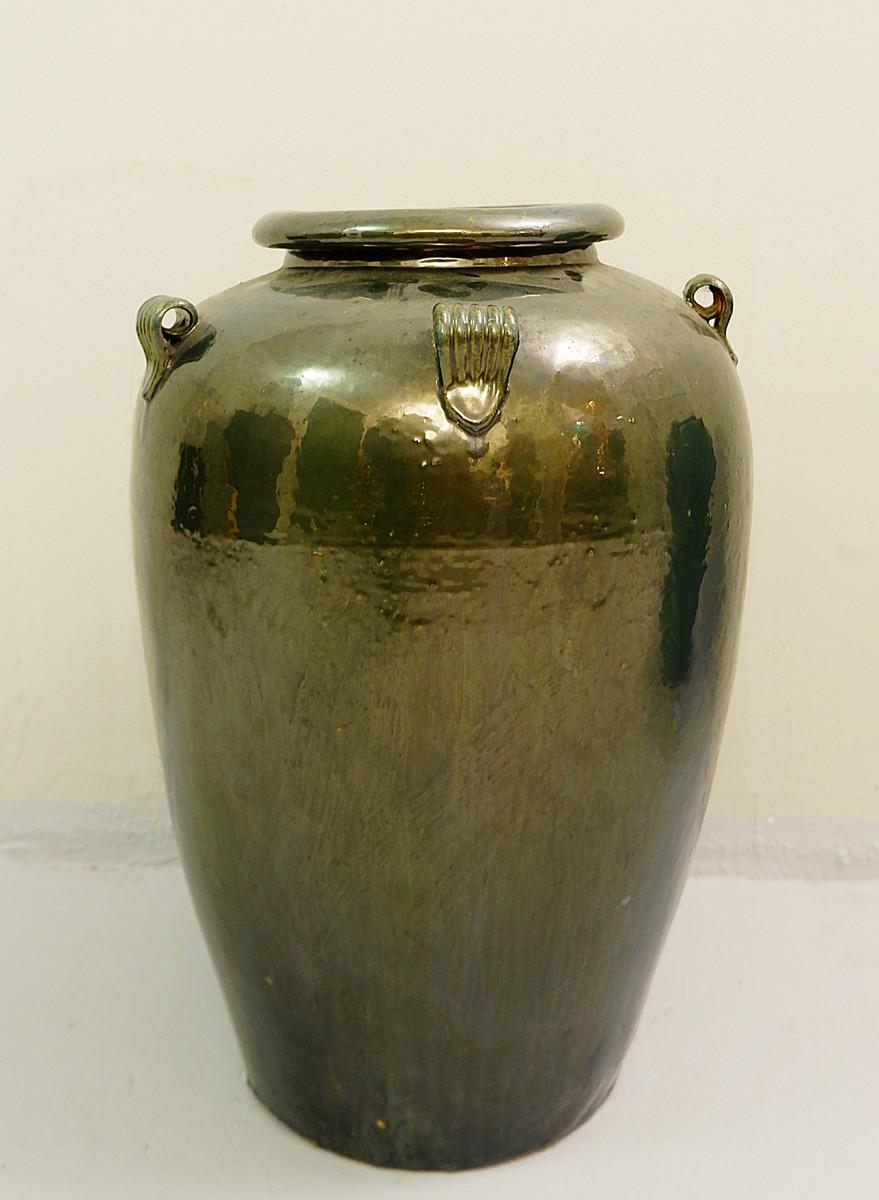 Glazed Terracotta Jars, Price for One 3