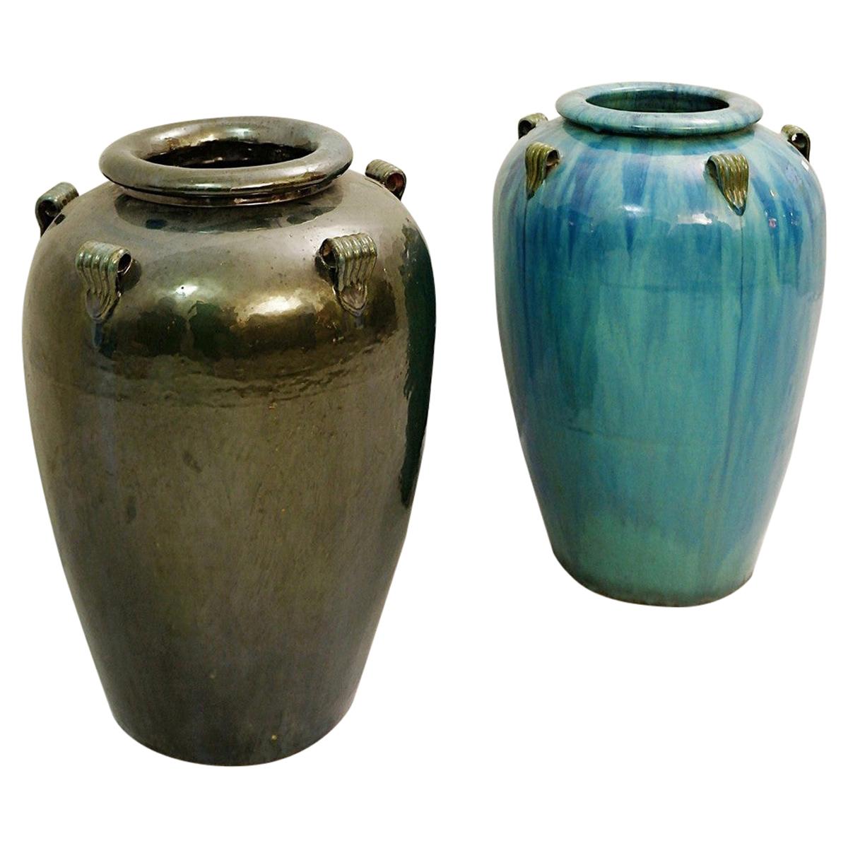 Glazed Terracotta Jars, Price for One