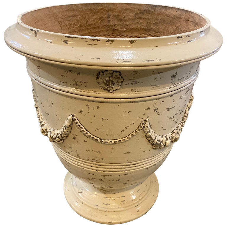 Glazed Terracotta Planter For Sale at 1stDibs poggi ugo small and