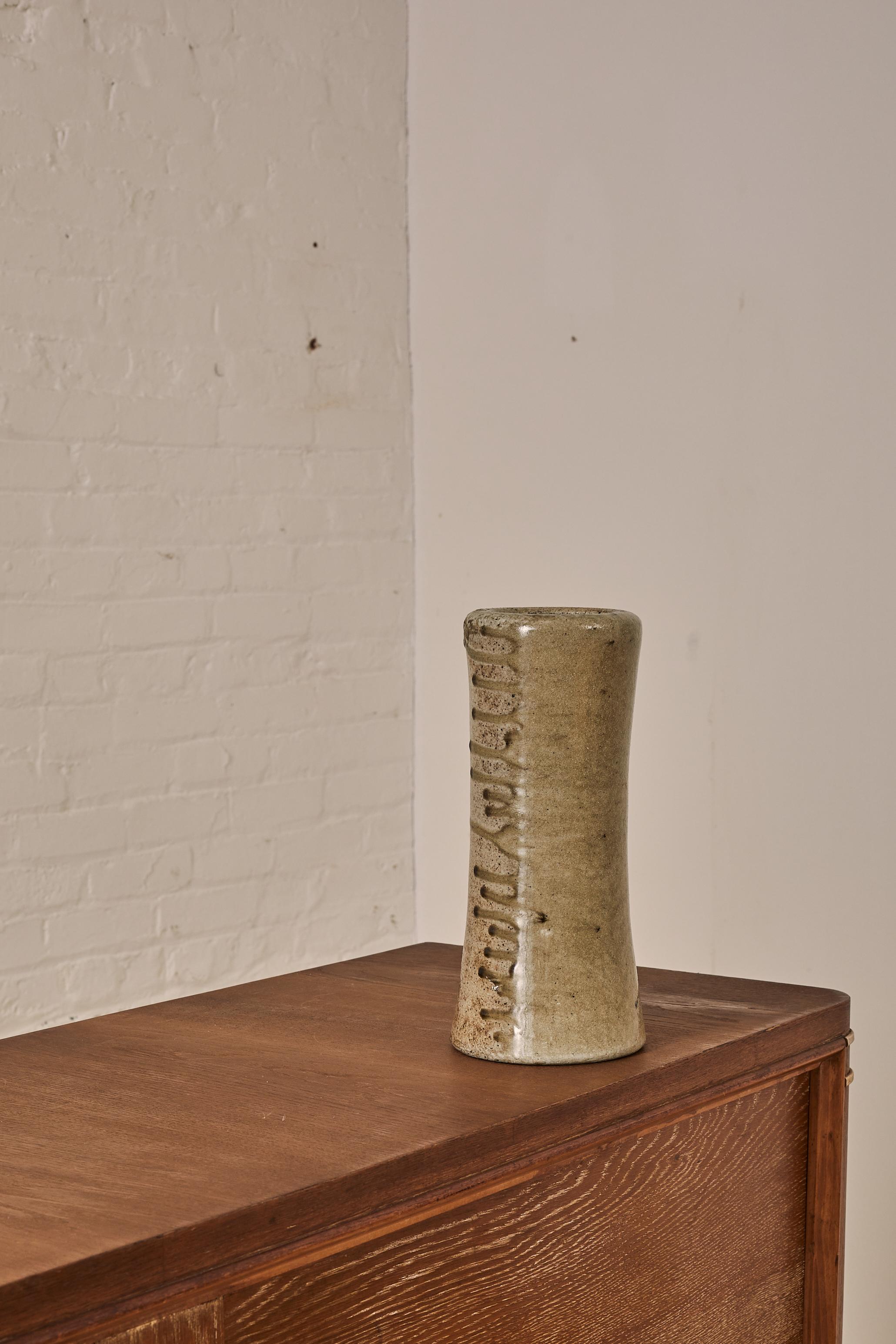 Glasierte Vase von David David Stuempfle im Zustand „Gut“ im Angebot in Long Island City, NY