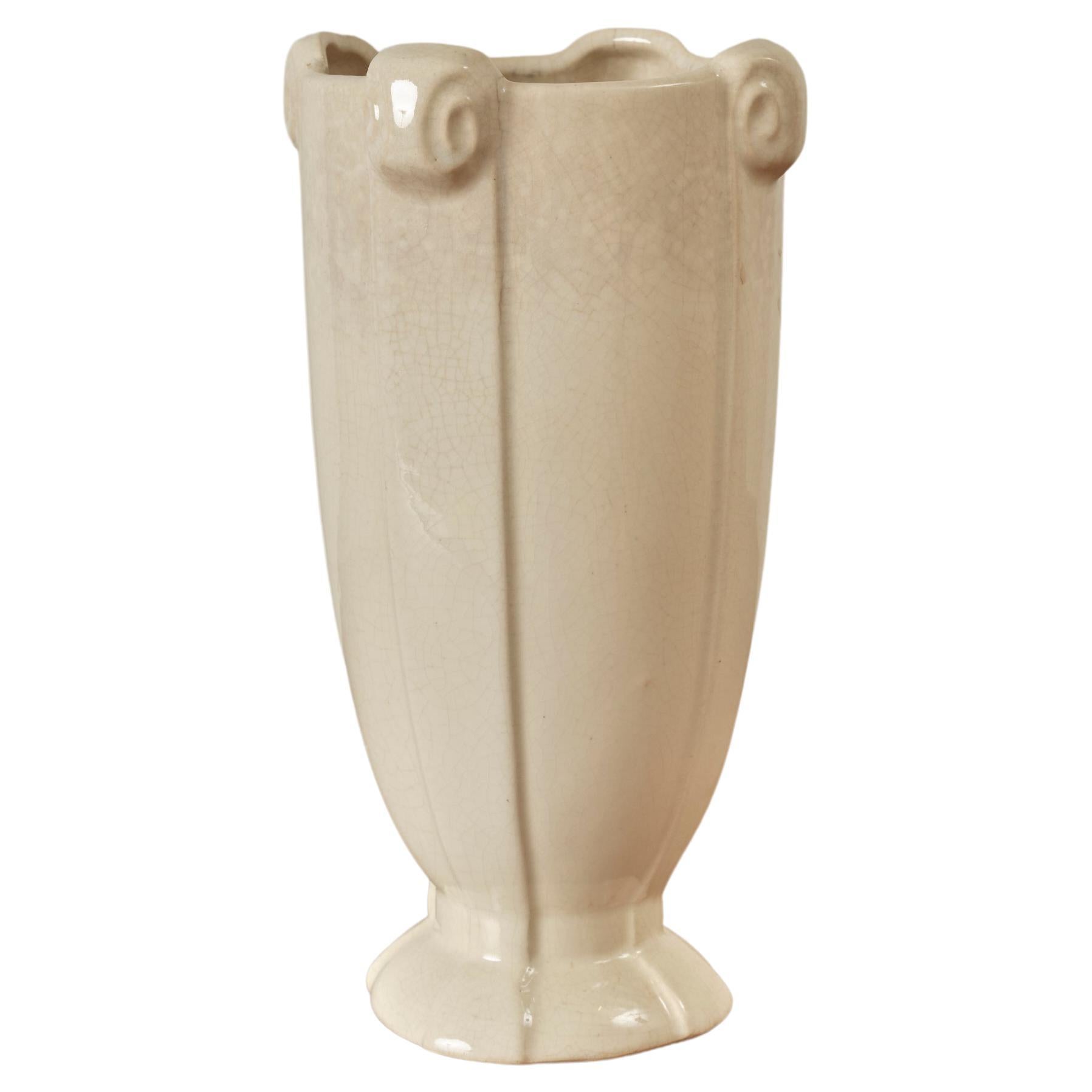 Glasierte Vase von McCoy Pottery