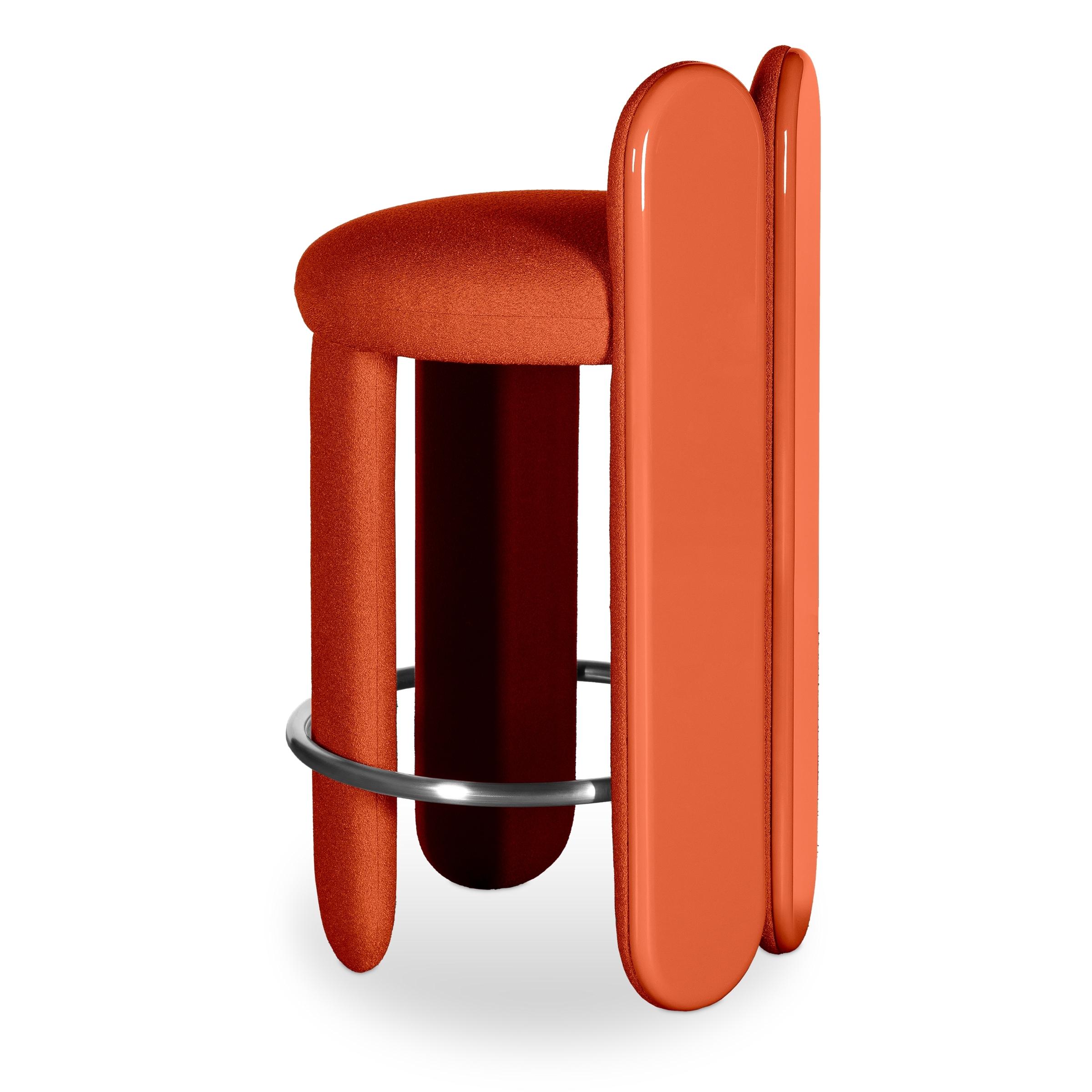 Fabric Glazy Bar Stool For Sale
