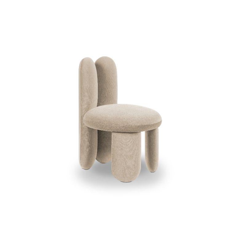 Glazy chair, gentle 223 by Royal Stranger
Dimensions: W 58 D 58 H 85 cm SH 50 SD 46 cm
Materials: upholstery

Also available: upholstery in all Royal Stranger’s fabric collection, & COM (Client’s Own Material). Base Available lacquered in all