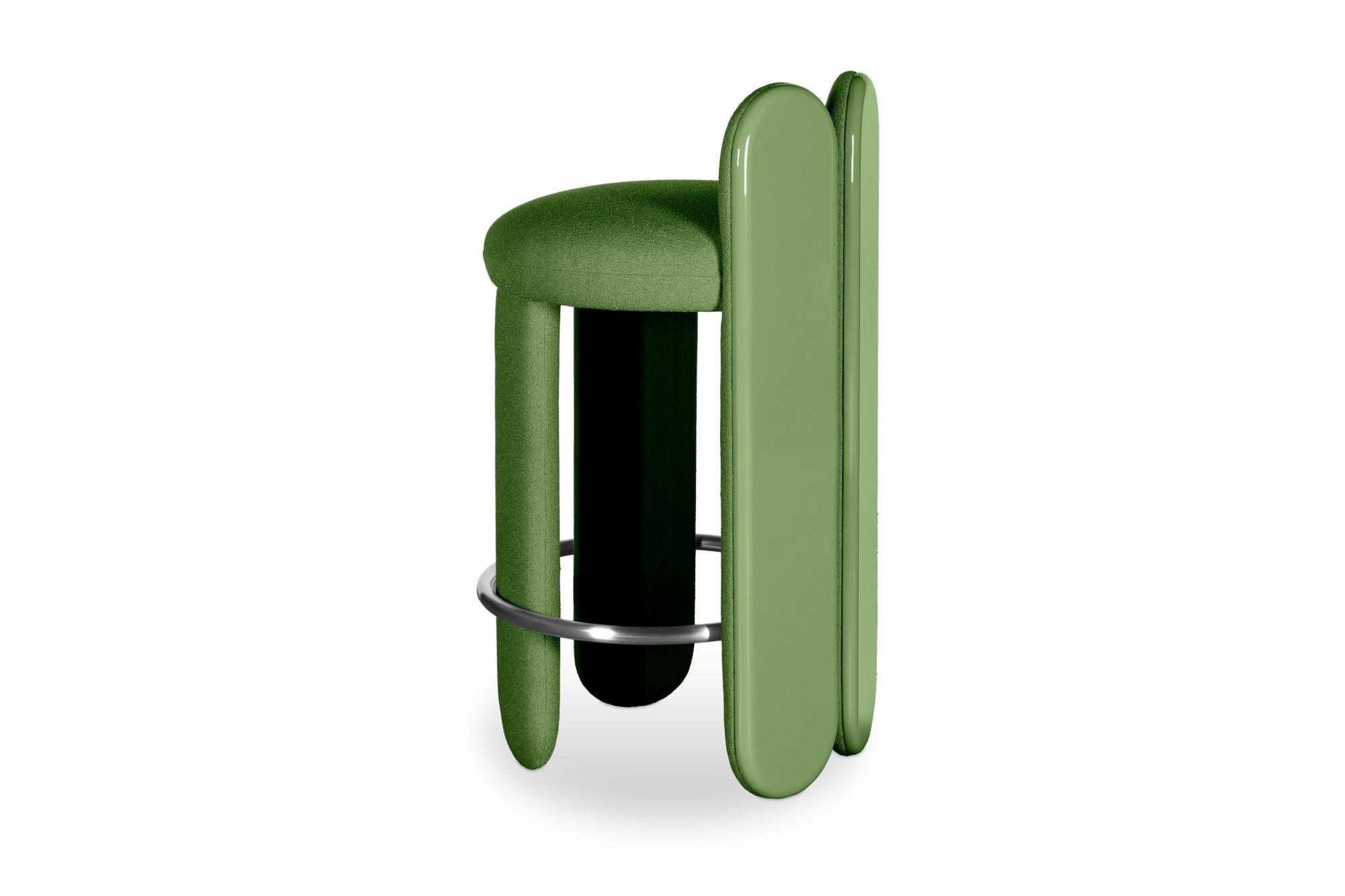 Modern Glazy Counter Stool by Royal Stranger