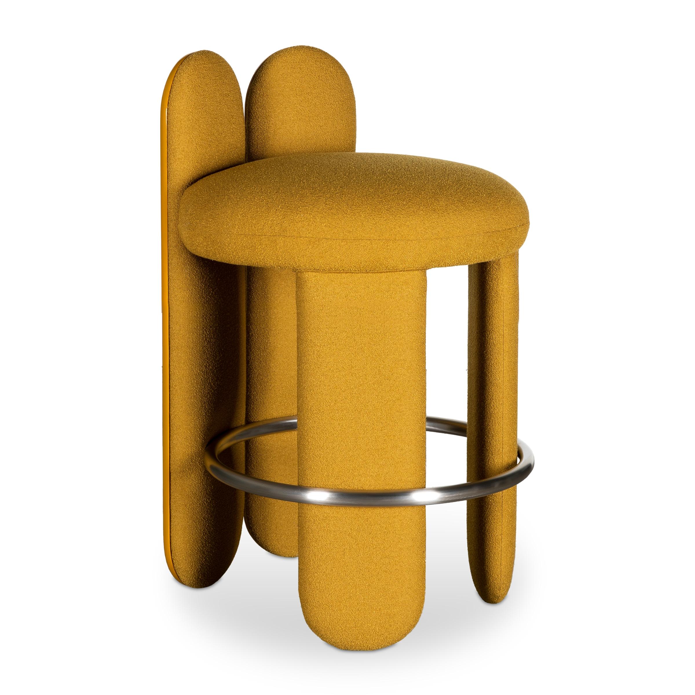 Contemporary Glazy Counter Stool For Sale