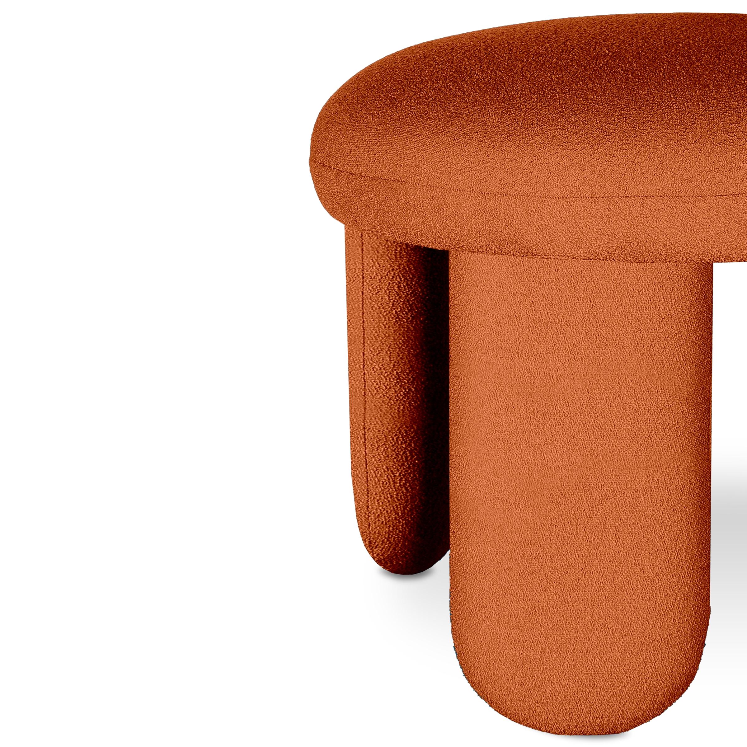 Fabric Glazy Stool For Sale