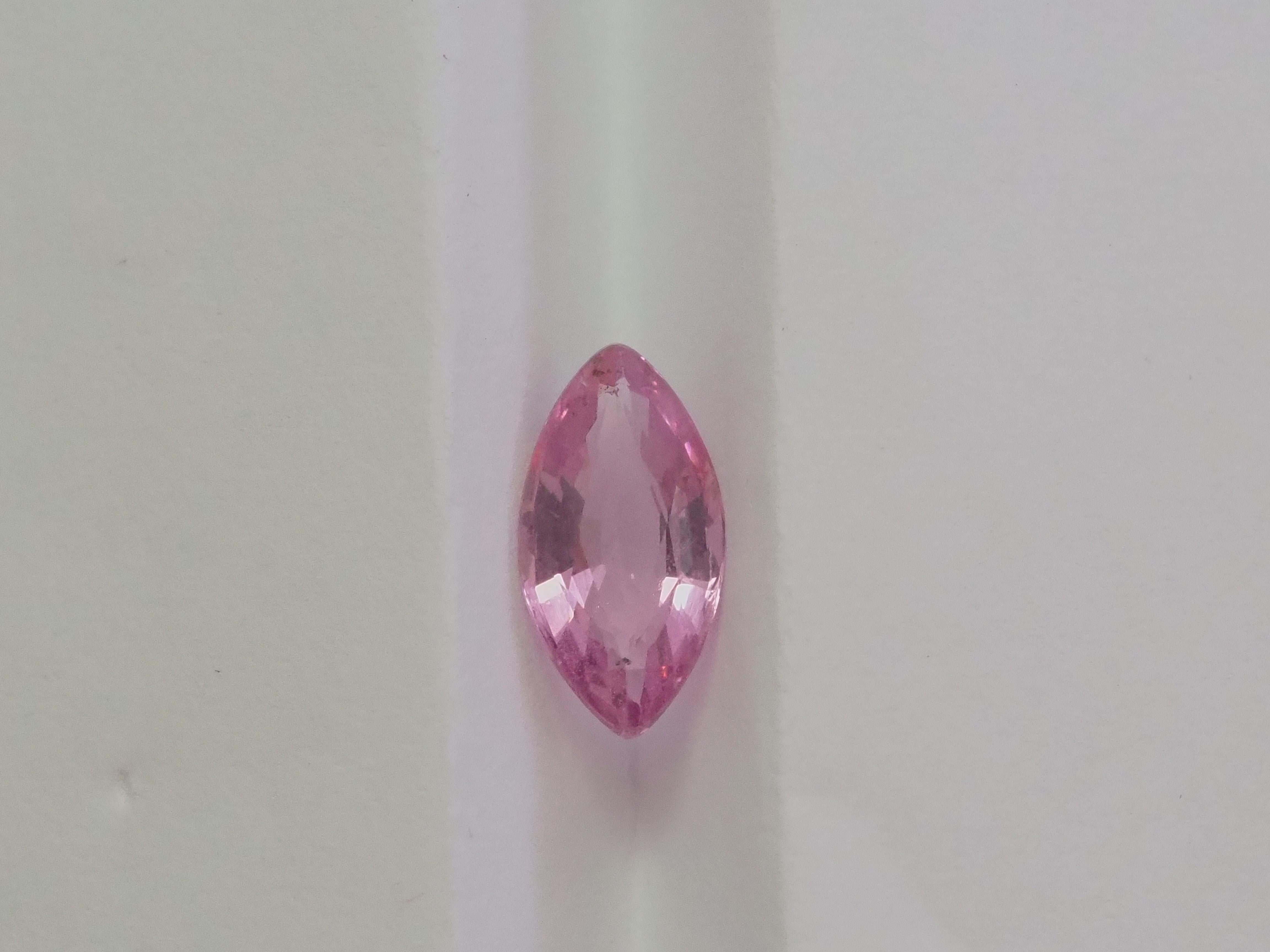 Eye clean- VVS

This particular gem measures approximately 5.08x9.79x3.25 mm, providing ample space for intricate and creative jewelry designs. 

Popular bright pink color marquise cut Burma spinel with GLC lab report card.
Weight= 1.25 carats

The