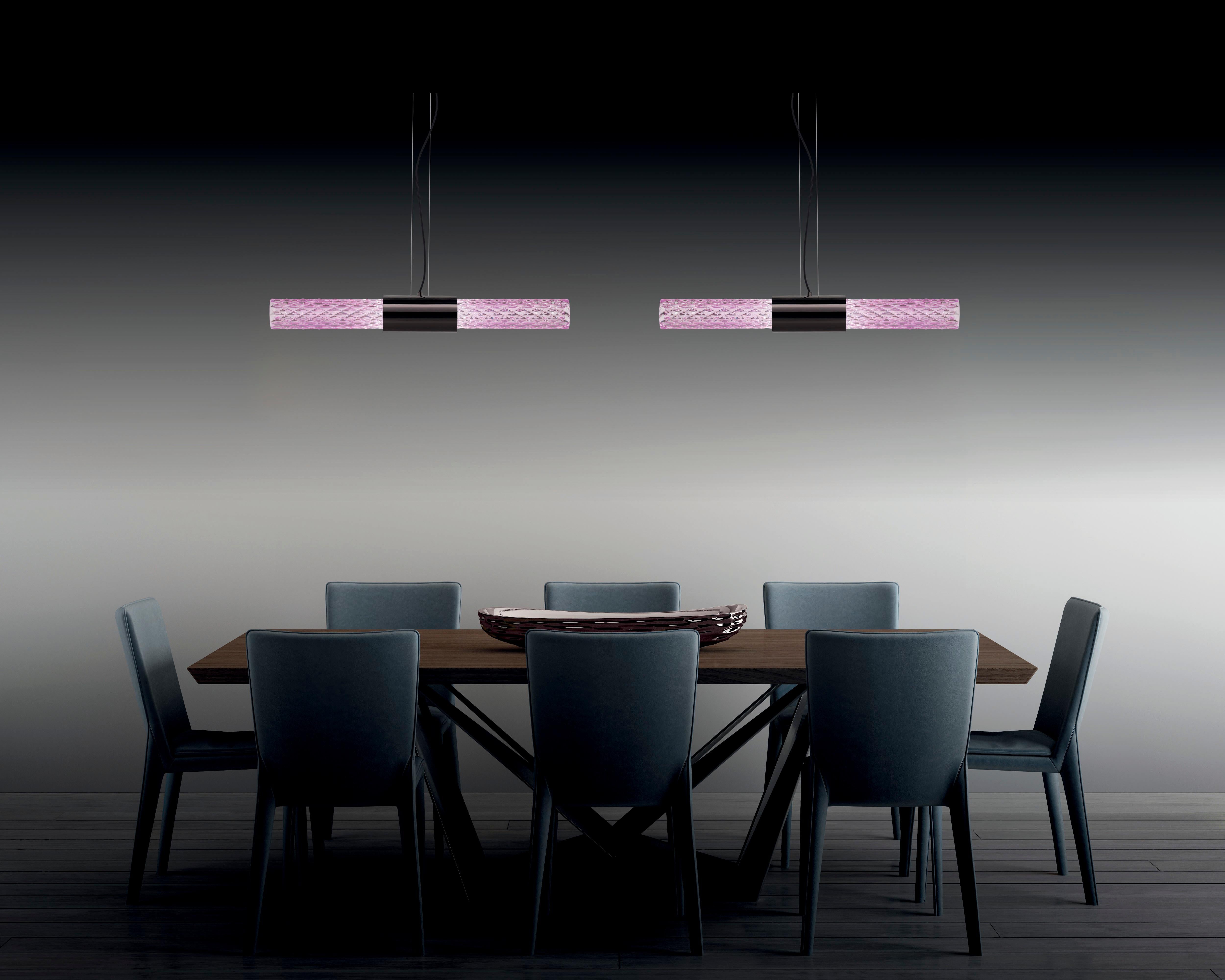 Gleam 2 Pendelleuchte von Euroluce Lampadari (Postmoderne) im Angebot