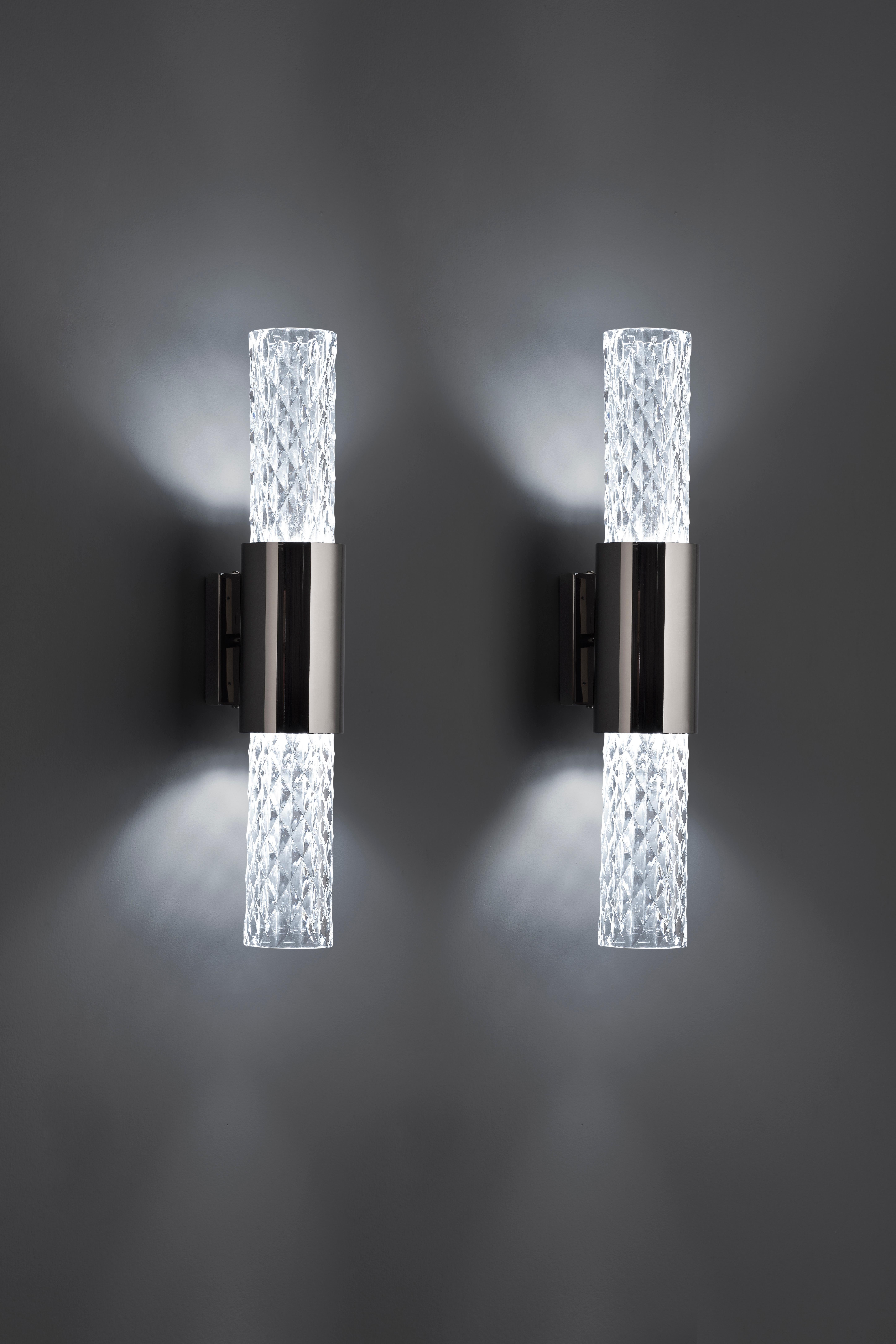 Lámpara de pared Gleam de Euroluce Lampadari Italiano en venta