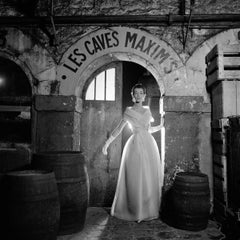 Vintage Angel in Dior, Les Caves at Maxim's