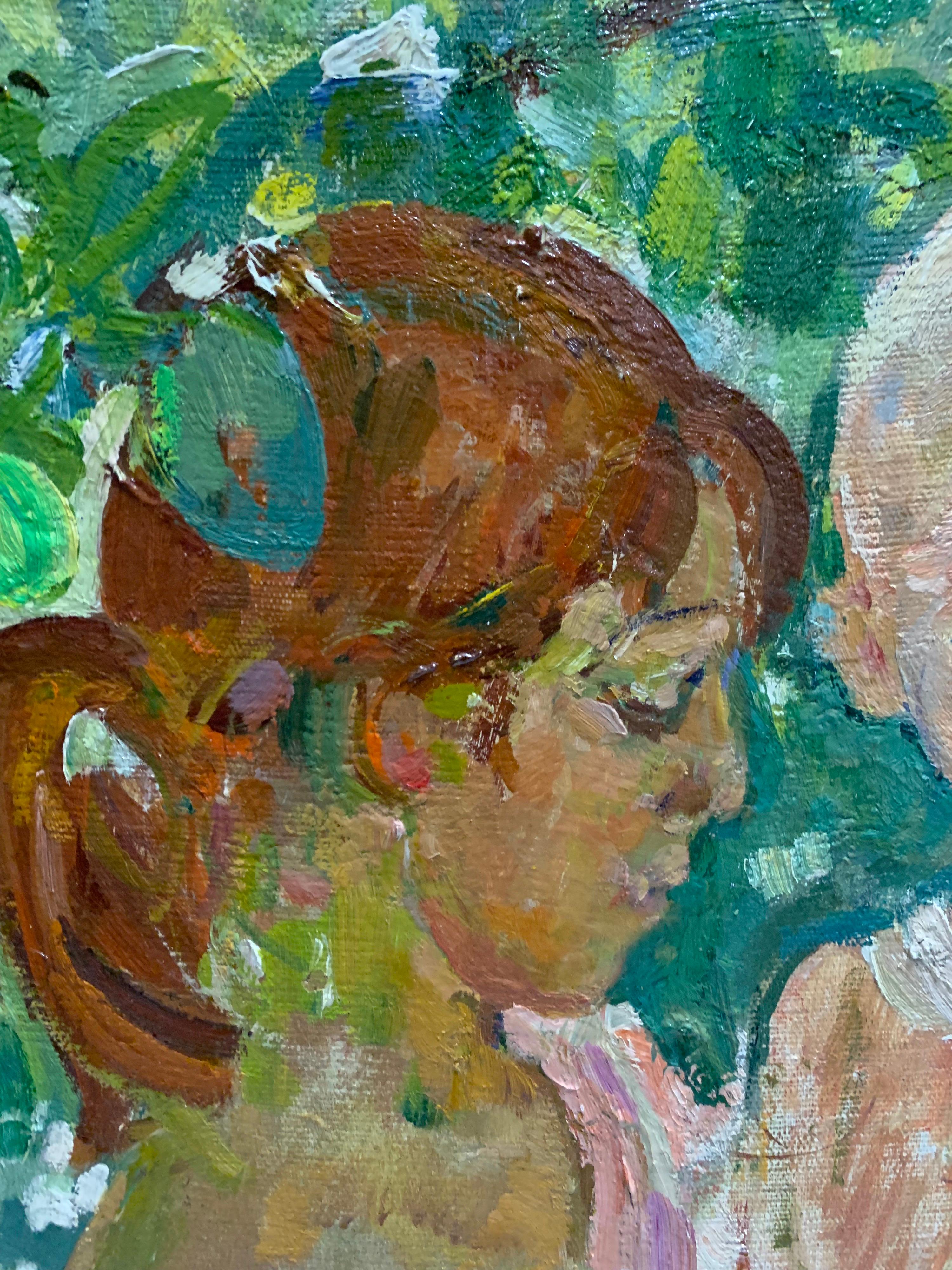 Bambino, bebè, maternità, bambino, madre, verde, finestra, primavera, arte russa

Gleb Savinov (Charkev, 1915 - San Pietroburgo, 2000)


Le opere di Gleb Savinov si trovano in diverse collezioni private in Europa, Giappone, Stati Uniti e nei