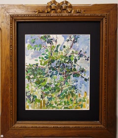 "Study for apple trees" oil cm.34 x 29  1950 