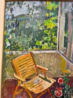 ""Veranda"" Fenster, Sommer, Russland, cm. 82 x 86 1983