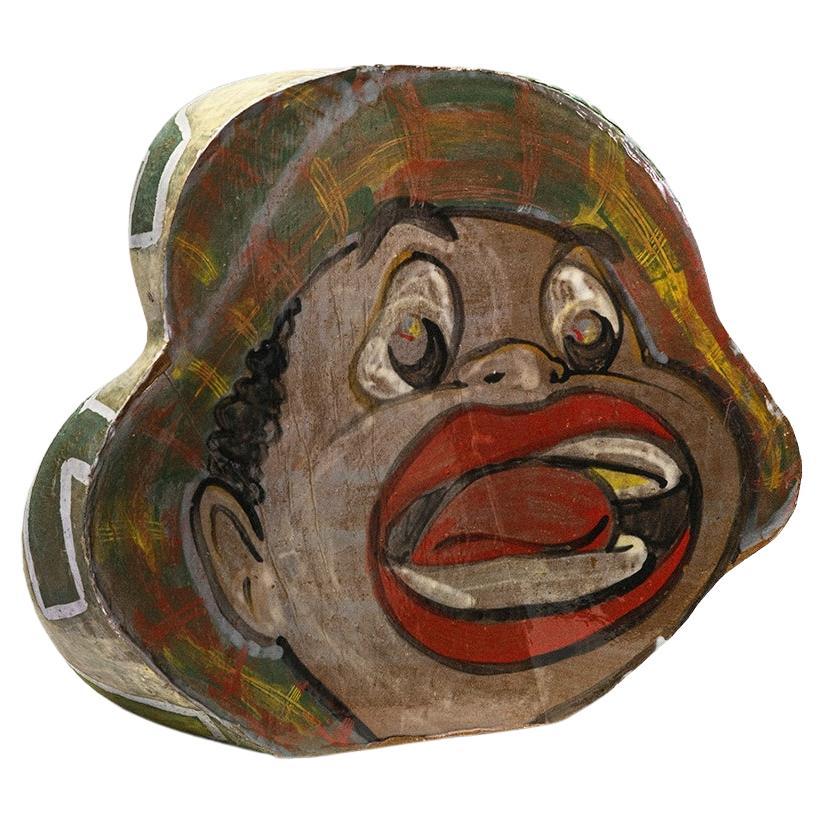 Gleeful Anxiety in Stoneware and Glaze by Malcolm Mobutu Smith For Sale