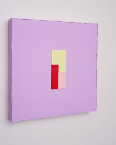 Tim Tim por Tim Tim I, pintura geométrica abstracta moderna, minimalista colorista