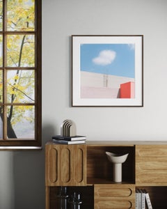 Tagträumen, Minimalistisch Abstrakt Geometrisch, Pastell Farbe, Fotografie Kunstdruck