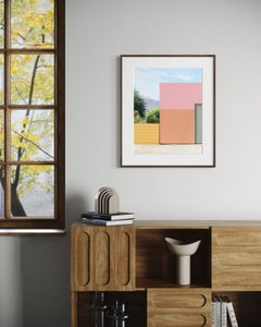 Desert Geometry, Minimalist Architecture, Landscape, Fine Art Photography Print