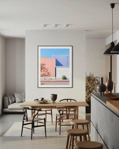 Dream, Minimalist Abstract Modern Photography Print, Pastel Geometric, Signed