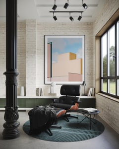 Makin' Plans, Large Limited Edition Art Print Bauhaus Abstract Color Photography