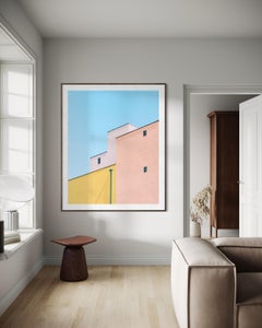 Spiegel, Großer Maßstab Modern Abstrakt, Farbenfroh, Architektur Kunst Fotografie