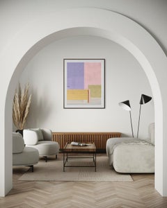 Once in a While, Large Abstract Minimalist Color Architecture Photography Print