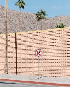 Palm Desert, Minimalist Modern Abstract, Color Photography Art Print, Signed