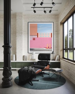 Room, Large Limited Edition Print Modern Abstract Color Photography Architecture
