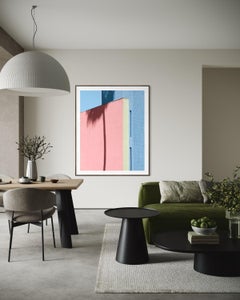 Sunset Blvd, Großer Maßstab Modern Abstrakt, Farbenfroh, Architektur Kunst Fotografie