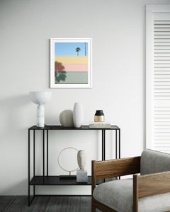 Süße Erinnerungen, Minimalistisch Abstrakt Pastell Geometrisch, Fotografie Kunstdruck