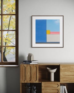 Hasta que los rayos de sol te encuentren, abstracto minimalista, color pastel, impresión artística fotográfica