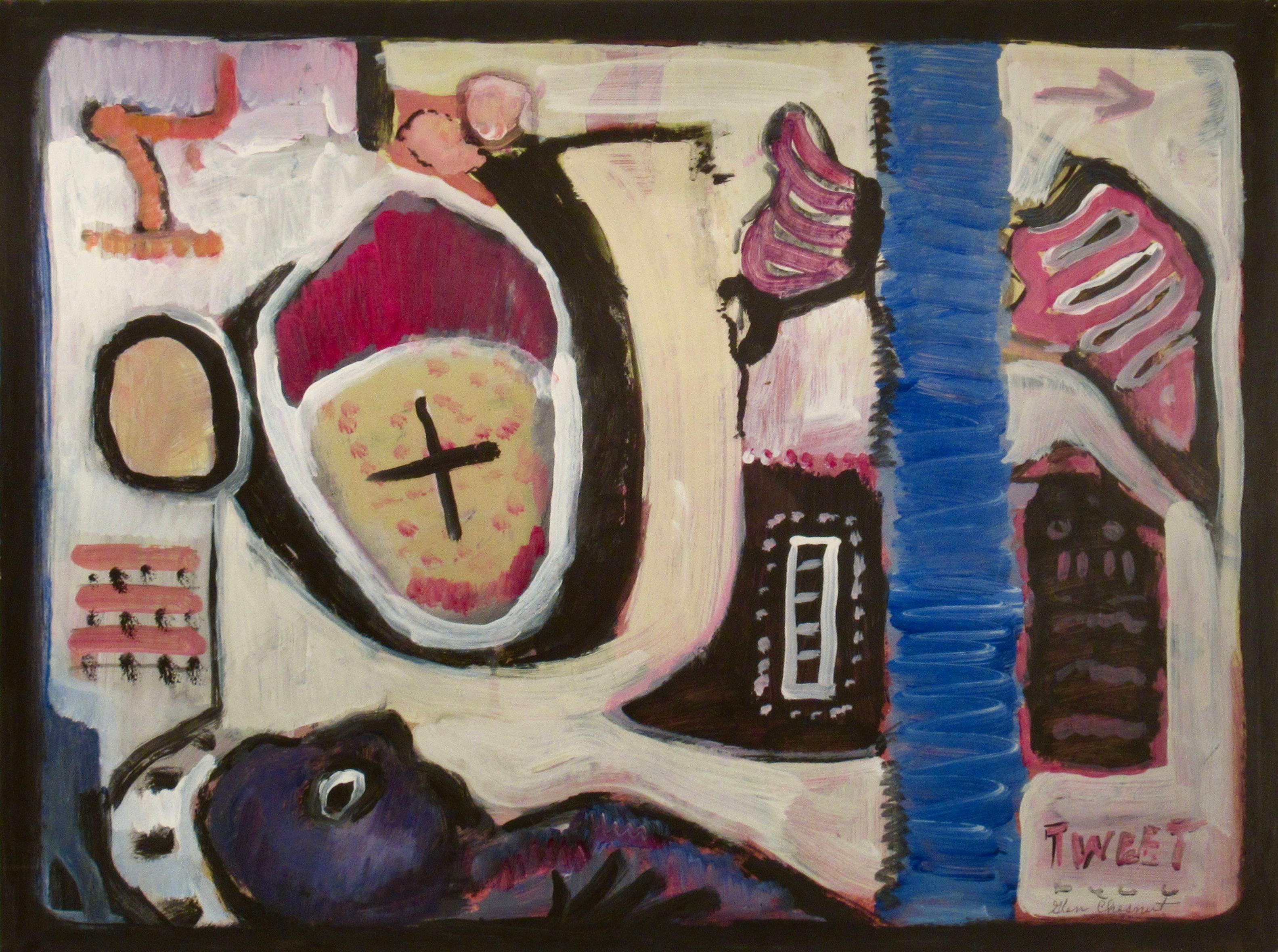 Tweet - Painting di Glen Chesnut