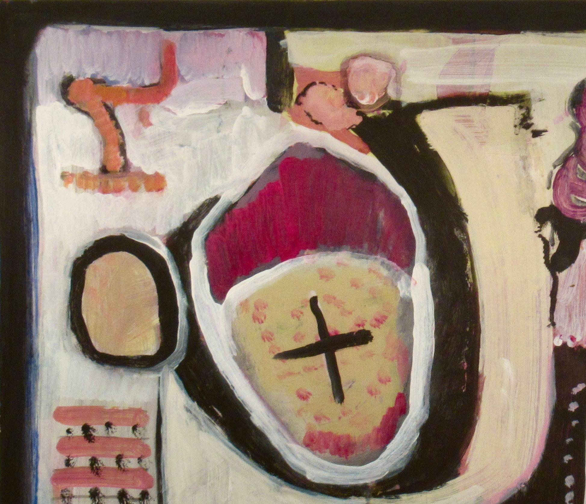 Tweet - Painting Astratto di Glen Chesnut