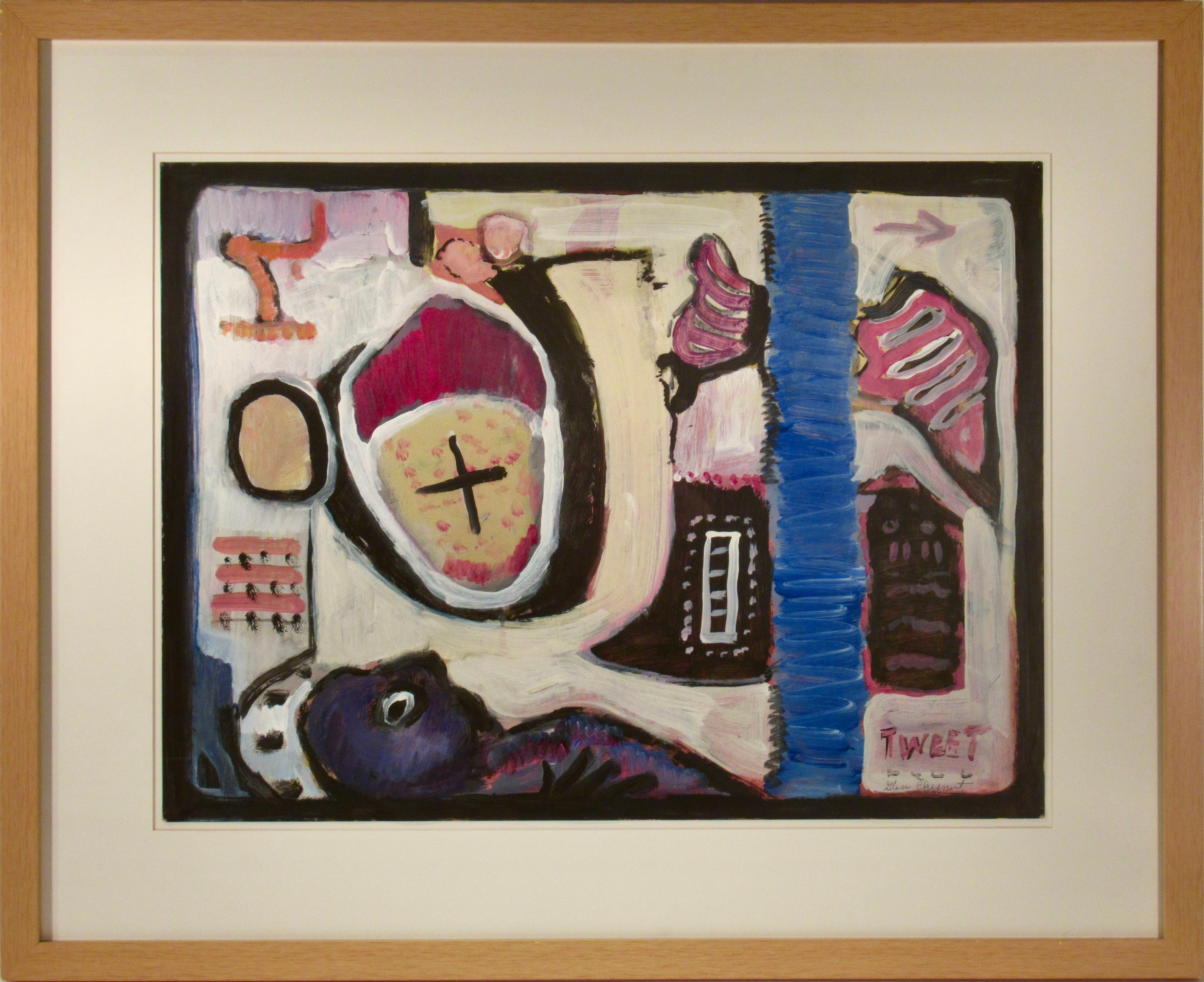 Abstract Painting di Glen Chesnut - Tweet
