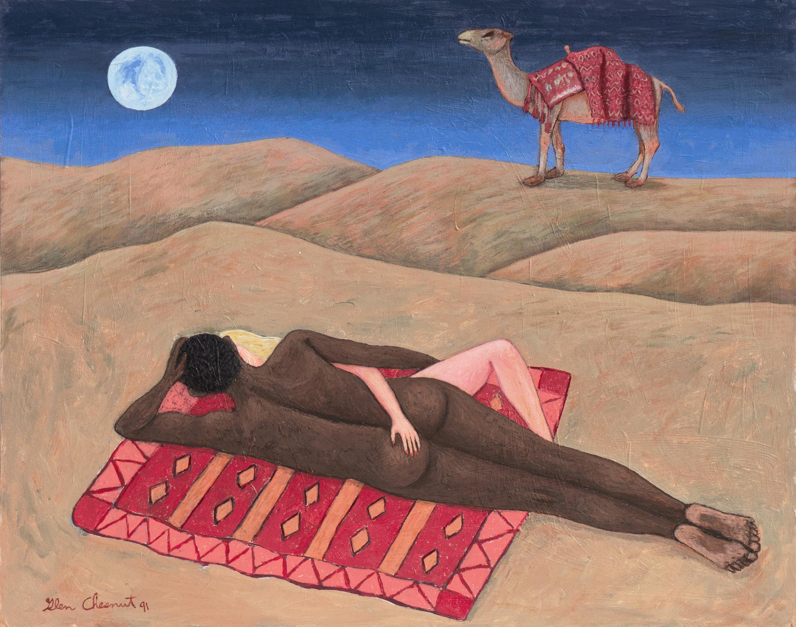 Bajo la luna llena", North Beach, Bahía de San Francisco, Camello, Romance
