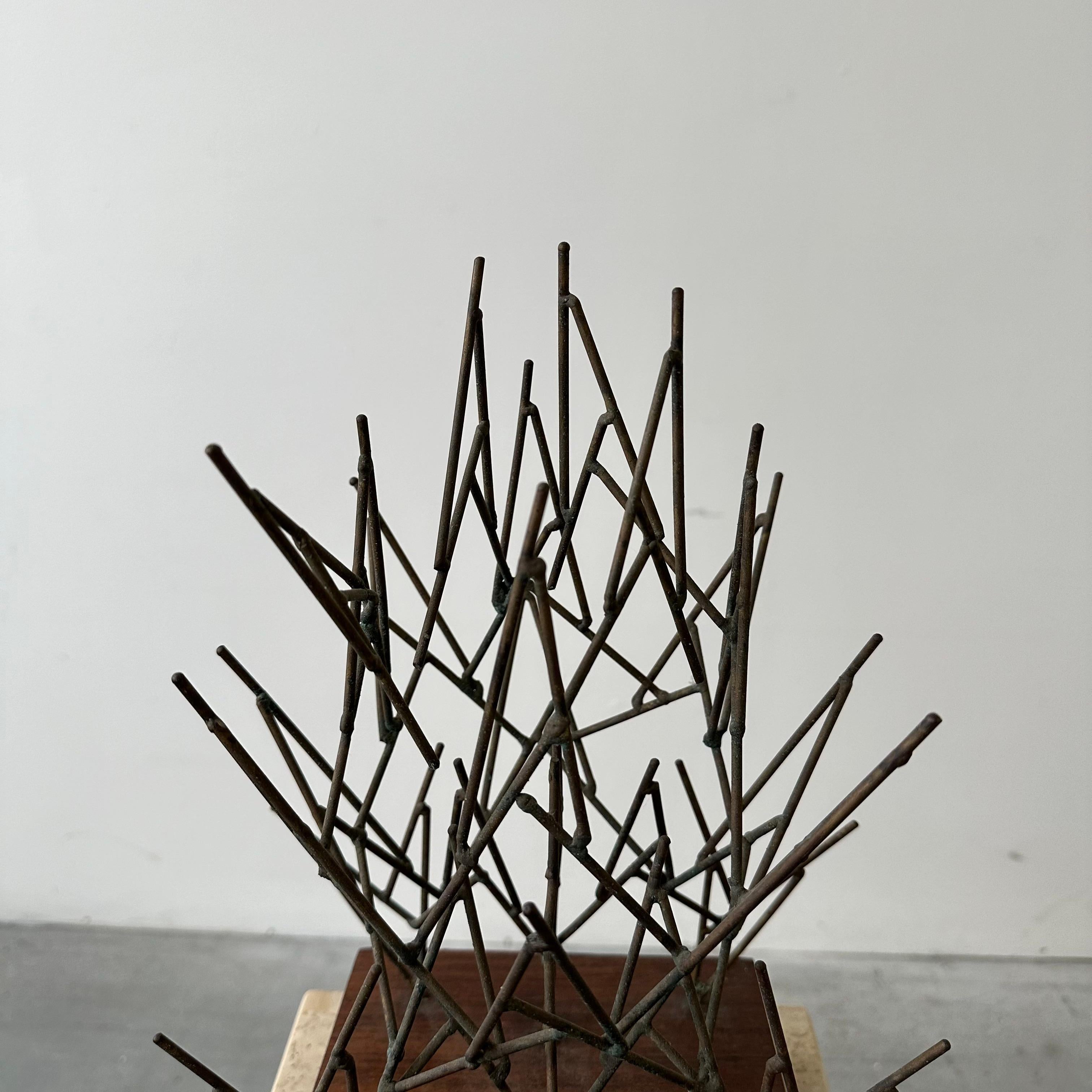 Glen Davis Skulptur aus geschweißtem Metall (Brutalismus) im Angebot