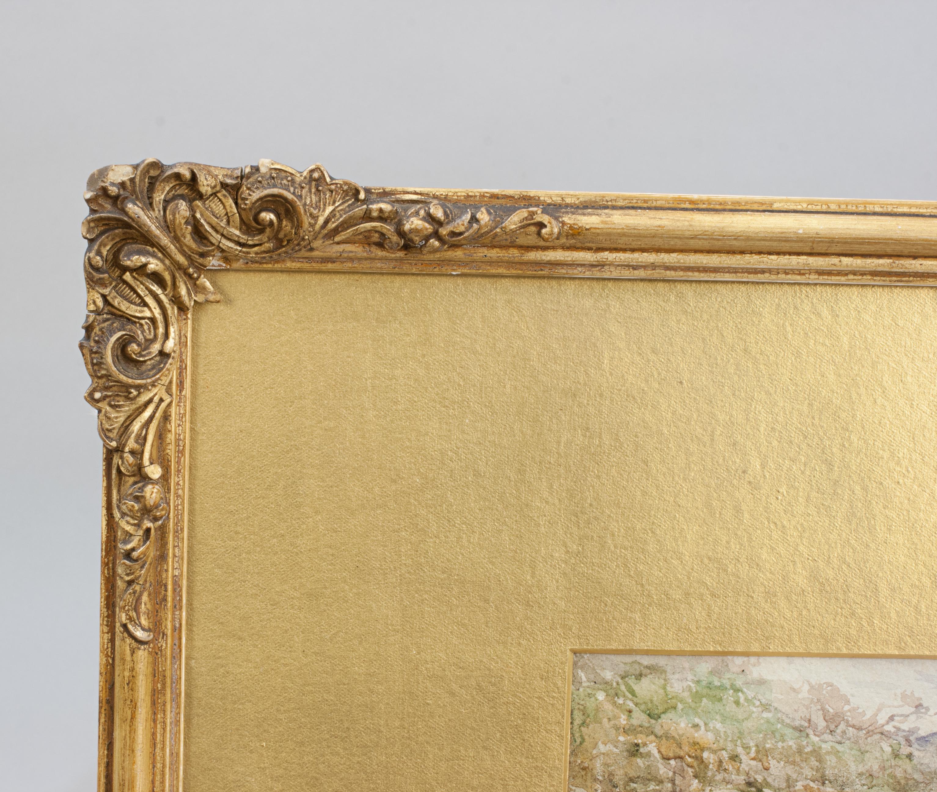 British Glen Falloch watercolour by John Sergeant Noble For Sale