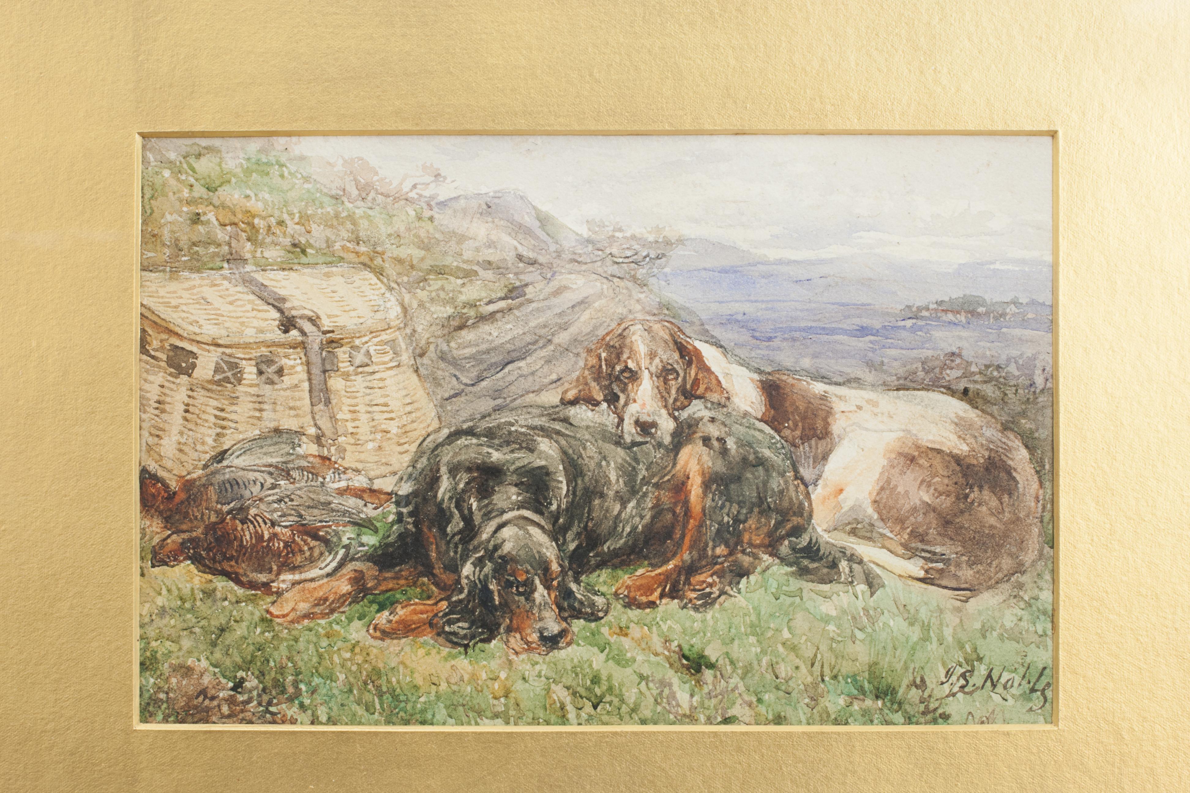 Glen Falloch watercolour by John Sergeant Noble In Good Condition For Sale In Oxfordshire, GB