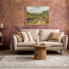 Glen Orchy / Balmally – Scottish Landscape, 1977 Oil Painting Alexander Michael