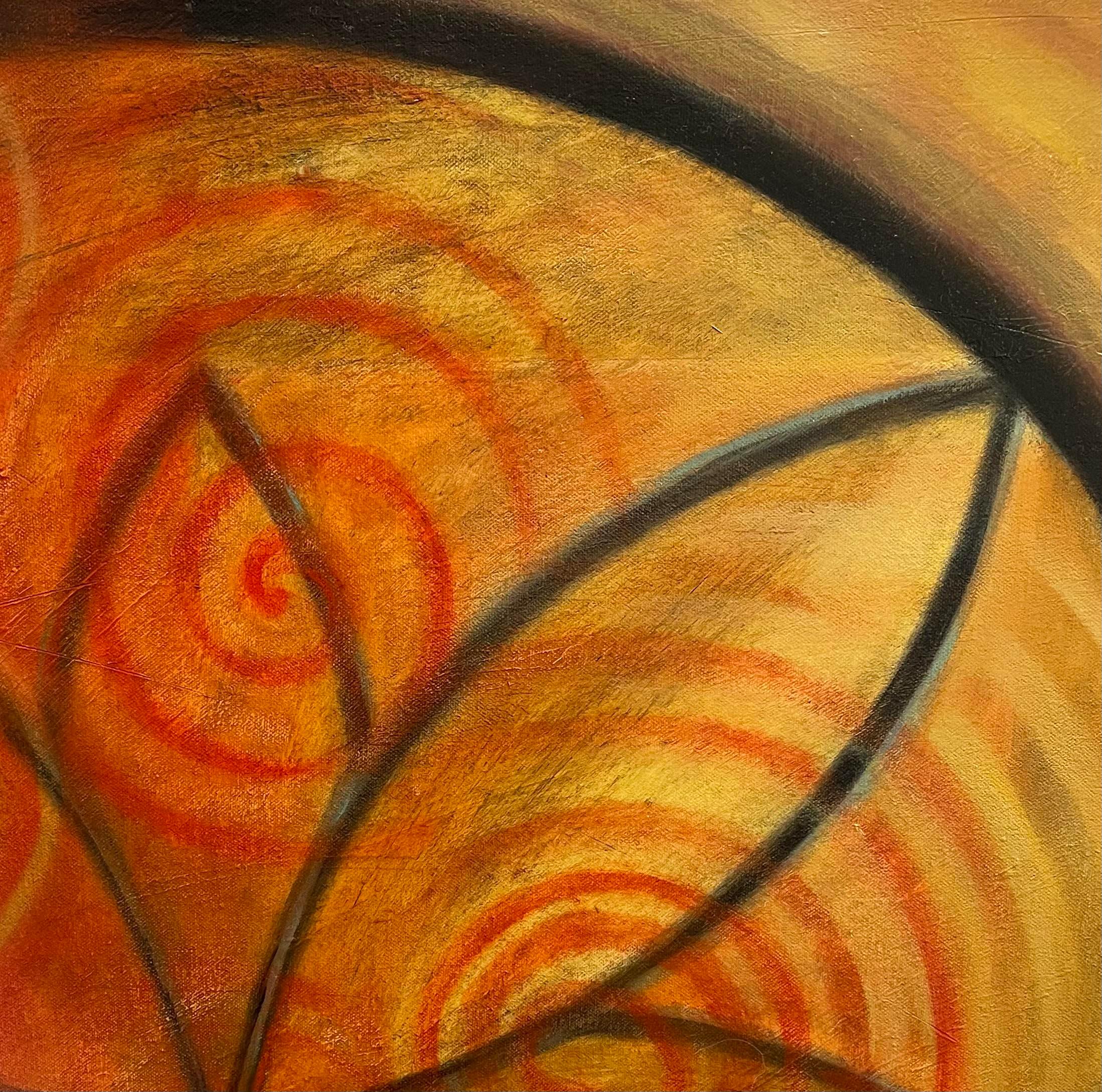 Mondphasen – Painting von Glen Rogers