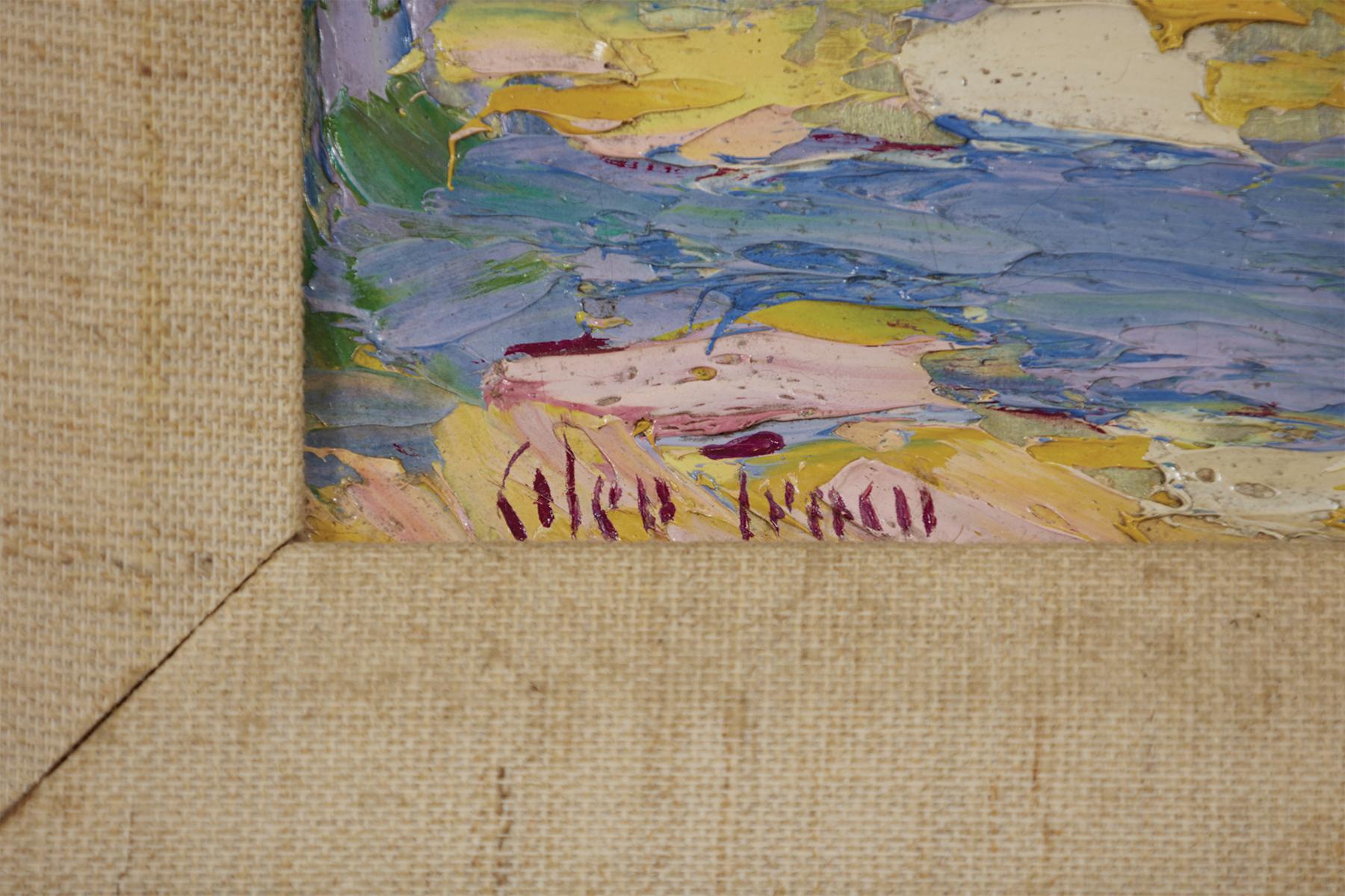 The Tulip Poplar on Salem Pike, Impressionist Tree Landscape im Angebot 1