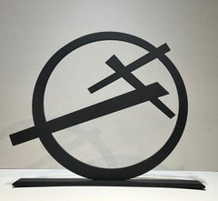 Pennellate, Astratto, Scultura, di Glenn A. Green, Santa Fe, Retro, Metallo, Zen