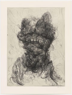 Glenn Brown, Half-Life #3 (after Rembrandt), Etching on Paper, 2017