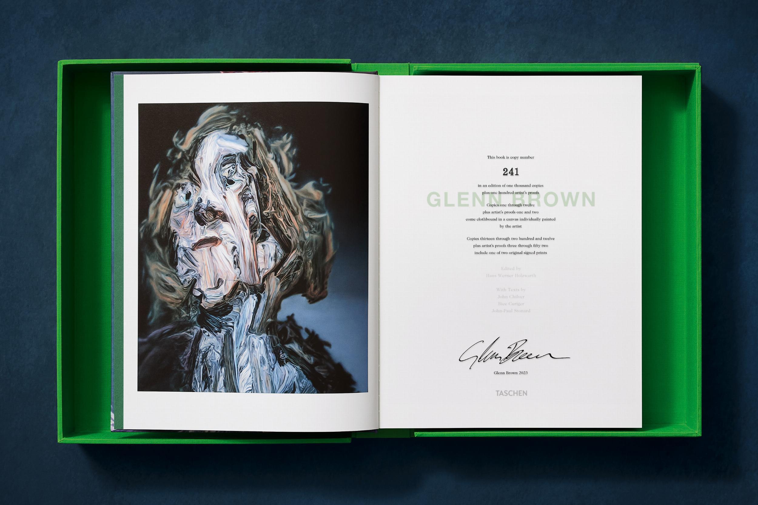 Glenn Brown. Limited Edition. Signed Monograph book For Sale 1